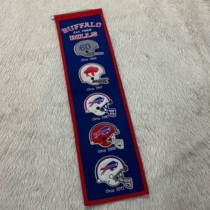 Winning streak buffalo bills man cave banner